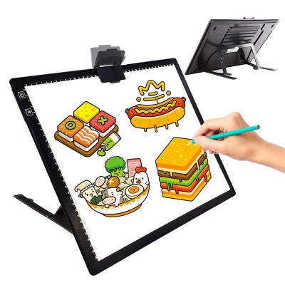 China Factory Wholesale A3 Art Craft Light Pad Led /Design/Art Board Chart Discovery Chart Designing Tablet For Kids for sale