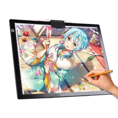 China /Design/Art Led Light Pad A3 Graphic Drawing Tablet A3 Led Light Box Copytablet Drawing Board Pad For Sketching for sale