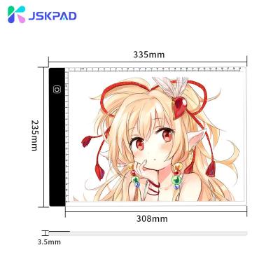 China Best Graphic /Design /Art A4 Light Box Artist For Tracing Workbench Ruler For Diamond Painting Art Craft Tracing Light for sale