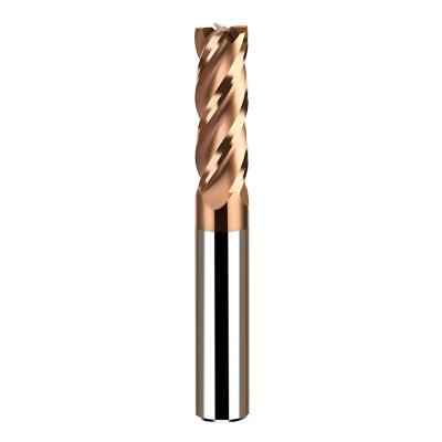 China Type Original Model Carbide End Mill Carbide End Mill Tungsten Milling Cutter Solid Material Diameter High Hardness CNC Process Size Place Coating Standard for sale