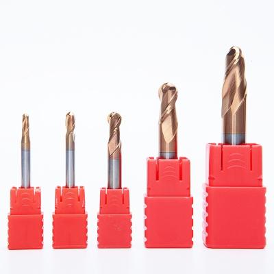 China Excellent Factory Direct Ball Nose Tungsten Raw Material Mill High Quality Steel Cutter Suitable Manufacturer Solid Carbide End Mills For Steel for sale