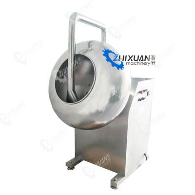 China Factory commercial tablet coater chocolate candy sugar enrobing machine for sale