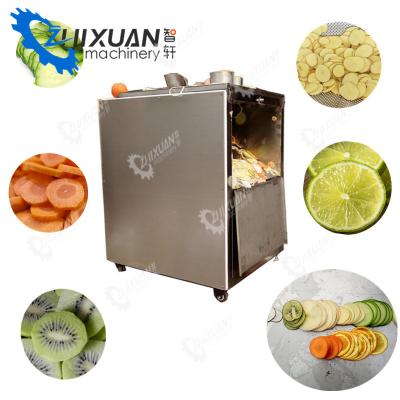 China Snack Factory Stainless Steel Fruit Vegetable Slicer Banana-fig Slicing Machine With Cheap Price for sale