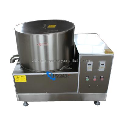 China Fruit processing plant fried food deoiler machine centrifuge fries deoil to dewater equipment for sale