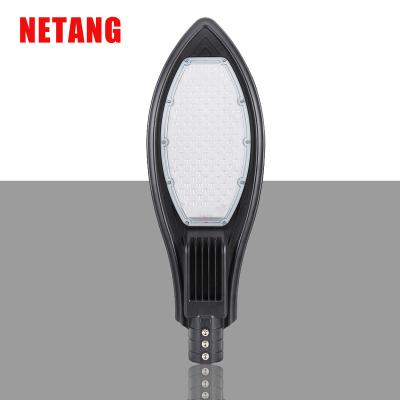 China Netang ip65 waterproof 30w 50w 100w 150w road street aluminum housing garden led street light for sale