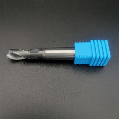 China Metal drilling 2 4 flute square hss drill bit cnc machinery cutting tool for sale