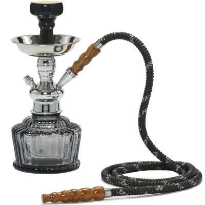 China Smoking Tobacoo Mukai Hot Selling Manufacturer Portable Shisha Chicha Mini Hookah Set Nargile Huka 1 Hose Mya Hookah for sale