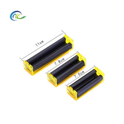 China Rolling Cigarette Mukai Wholesale Smoking Accessories Hot Selling Colorful Plastic Manual Cigarette Roller Rolling Machine 78mm for sale