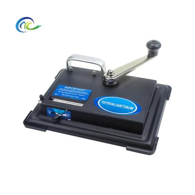 China Hot Selling Colorful Cigarette Accessories 8mm Tube Metal Manual Cigarette Rolling Smoking Rolling Machine Wholesale Cigarette Rolling Machine Squirt for sale