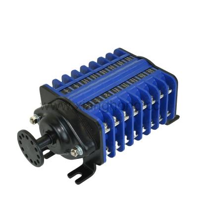 China Aux switch. ZKF6 220V 10A 8 Layer 8NO8NC Rotary Mechanism MOC XH233 for sale