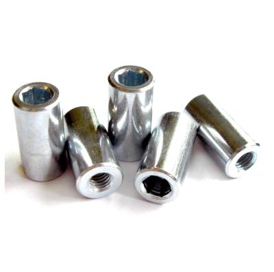 China For Go Kart Use High Quality M8 Aluminum Barrel Nut For Go Kart for sale