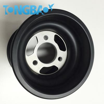 China ALLOY black colored to go kart alloy rims wheels rims shape china for sale