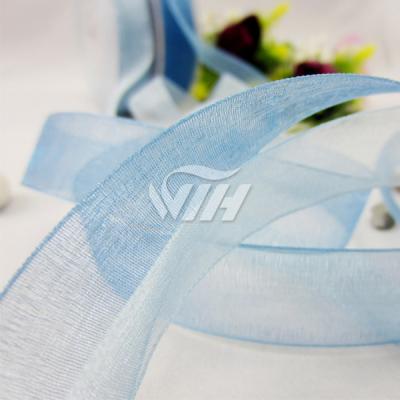 China High Quality Custom Design Organza Ribbon 3/4