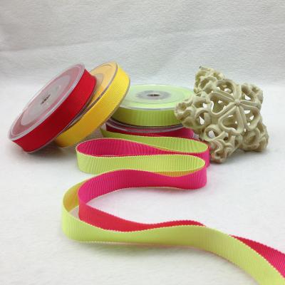 China 38mm Width Wholesale Rayon Stripe Petersham Ribbon High Quality Viscose Hat Tape for sale