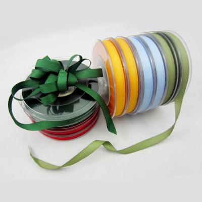 China Double Sided Polyester Herringbone Tape 6mm-50mm Custom Color Woven Herringbone Ribbon Webbing for Box for sale