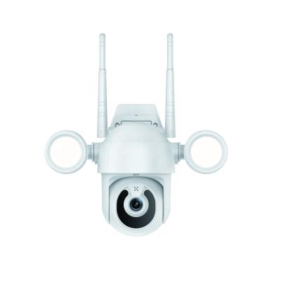 China Tuya Lightweight WiFi Camera Led Camera PTZ 3MP Outdoor WiFi Garden Cctv Smart Lighting Security Cammera for sale