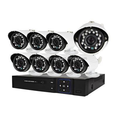 China Vitevison cctv camera system with 8 waterproof cctv system VD-Kit2208 IR dvr cameras for sale