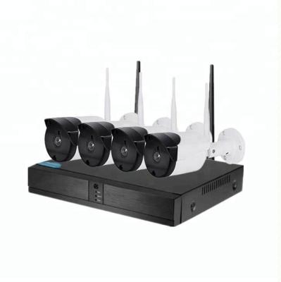 China Wireless Security Camera System 4 Channel Video Recorder CCTV NVR 2MP Wifi Outdoor Network IP Camera Kits with xmeye App VN-Kit3904 for sale