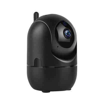 China Home Security Camera 1mp 2mp Auto Motion Tracking Wireless mini ptz indoor wifi camera with black for sale