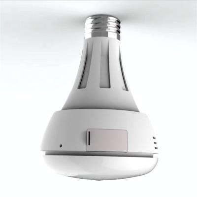 China New VR360 Fisheye Indoor Camera wifi lamp bulb indoor wireless hidden camera for sale