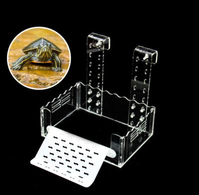 China Factory Customized Viable Turtle Platform Turtle Basking Basking Box Suitable For TurtlesSun Bathing And Resting Playing And Breeding for sale