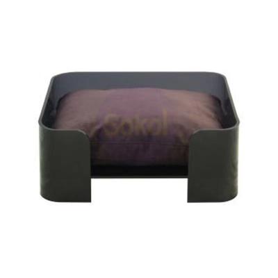 China Wholesale Custom Breathable Luxury Square Dog Bed Factory Pet Sleeping Beds Bedroom Acrylic Acrylic Pet Bed for sale