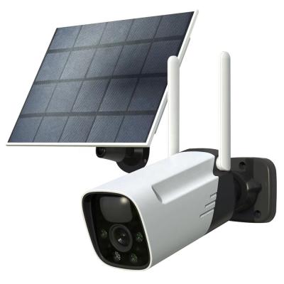 China Loosafe Outdoor NIGHT VISION Wifi PIR Low Consumption 1080P 2 Way Solar Panel Battery Power Audio CCTV Camera for sale