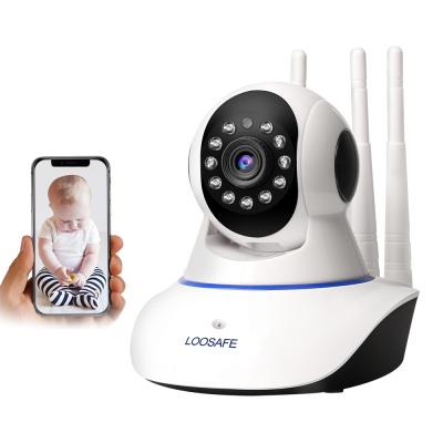 China Vandal-proof NIGHT VISION APP V380 and Network Smart Home Security System HD 720P/1080P P2P WiFi Wireless IP Baby Camera for sale