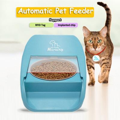 China New Pet Products Chip Feeder Automatic Tending Cat Pet Feeder Bowl Feeder Programmable Design for sale