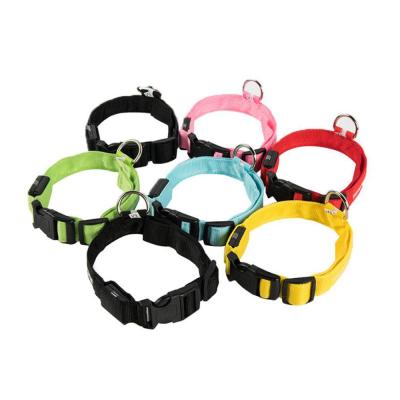 China Glowing Reflective Dog DETACHED Chain Perros Accesorios Products Pet Dog Collar With Light For Dogs for sale