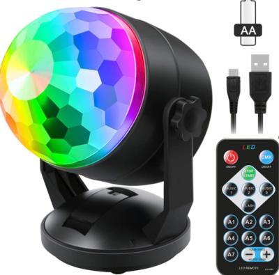 China C-38 Party Stage Club Home RGB Disco Ball Club Led DJ USB Laser Disco Light With Remote Control for sale