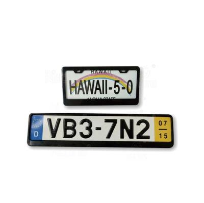 China US car plate holder european car license plate holder car number plate holder for sale