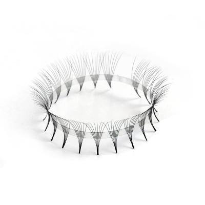 China OEM 0.05mm Rod Cosmetic Premade Fan Eyelash Fans Premade Eyelash Fans 0.07mm Volume Short Your Name Fake Eyelash for sale