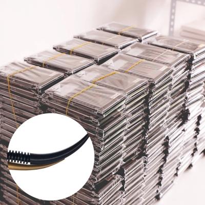 China Laser Grooved Hair Extension OEM ODM Service Print Your Logo On Wick China Laser Hair Extension Eyelash First Supplier for sale