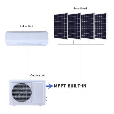 China Household Solar Panel Green Energy For Domestic Full Set Price Mini Solar Air Conditioner Hybrid Middle East for sale