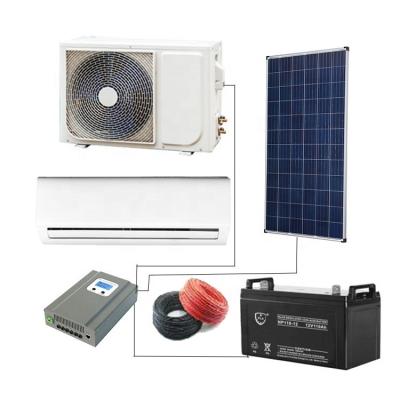 China Solar Powered On Hybrid DC 48V 220V Mini Solar Air Conditioner Price For Home Solar Powered Air Conditioner System for sale