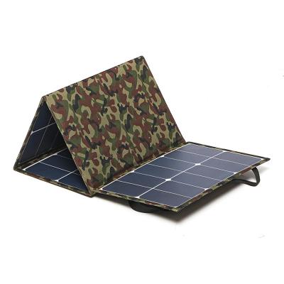 China Portable Outdoor Camping PET+ EVA Hiking Foldable 5V USB Solar Panel Charger Use Hook Design Monocrystalline DC For Smartphone for sale