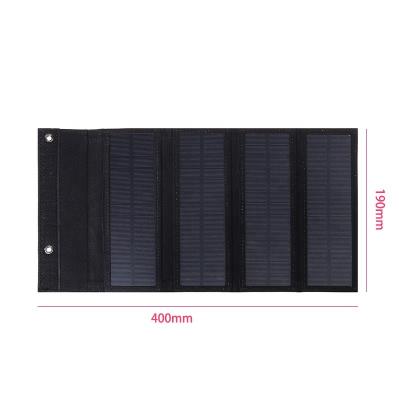 China Foldable 100W Solar Panel for Portable Outdoor Monocrystalline Cell Phone Laptop Solar Panel Charger Boosting Camping 1280*410*3mm for sale