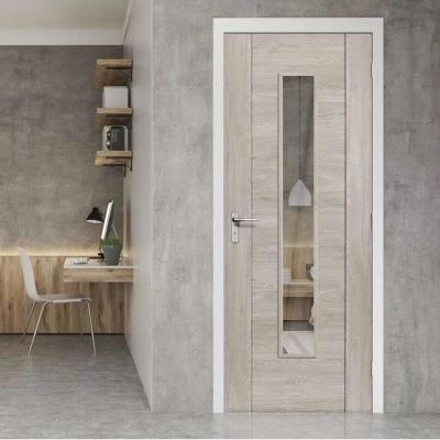 China Hot Selling Waterproof In American Modern Design Factory Price Wooden Door for sale