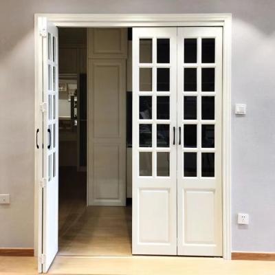 China Modern Fast Delivery Non-warping Wood Sliding Exterior Floding Panels For Solid Wood Doors for sale