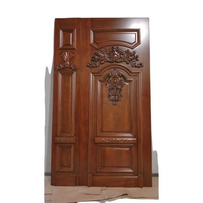 China 2021 Factory Price European Modern Home Entrance Style Hot Selling Wooden Doors for sale