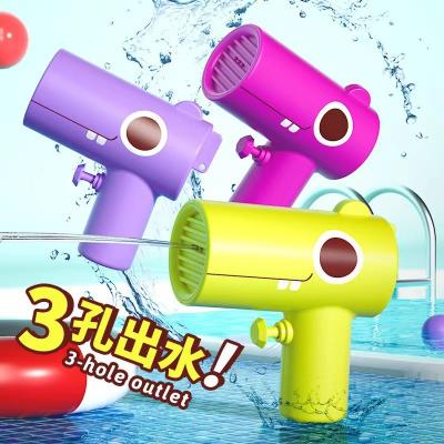 China Water Tool Summer Mini Dinosaur Jet Water Gun Baby Bath Game Toy Outdoor Beach Water Fight Spray for sale