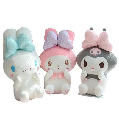 China Professional Cute Fun New Design My Melody Toy Kuromi Plush Doll Girls Sanrio Toys for sale