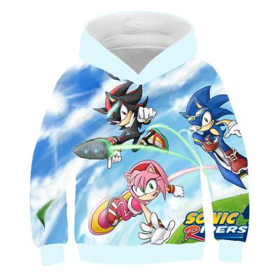 China Fashion OEM Service Hedgehog Anti-Shrink Series Wear Solid Color Kids Boys Girls Sweatshirt Set Hoodie Clothing for sale