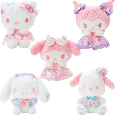 China Cute Fun Customized Brand New Stuffed Toys Sanrio Sanrio Kuromi Plush Sanrio Cinnamoroll Plush Toy for sale