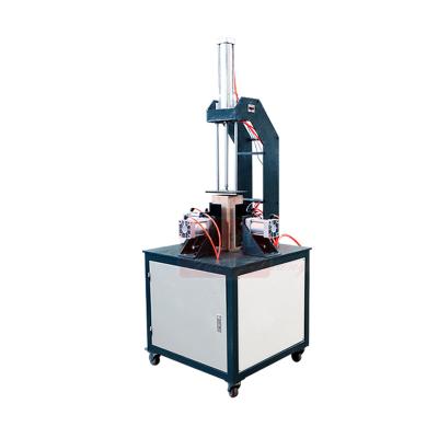 China Automatic Wine Box Wine Box Bubble Tightening Machine Tiandi Lid Pneumatic Bubble Pressing Machine for sale