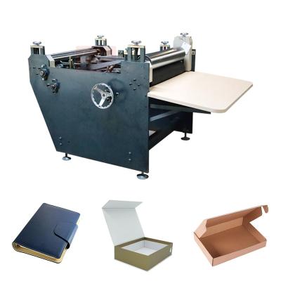 China Factory Automatic Book Cover Folding Machine Book Cover Folding Machine Conveyor Belt Bilateral Feeding Leather Case Machine for sale