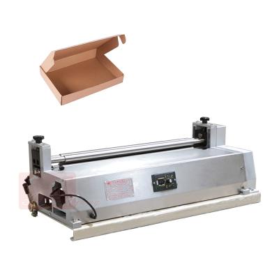 China Corrugated Paper Desktop Table Top Gluing Machine Thin Paper Automatic Gluing Machine Adjustable Speed ​​Gluing Machine for sale