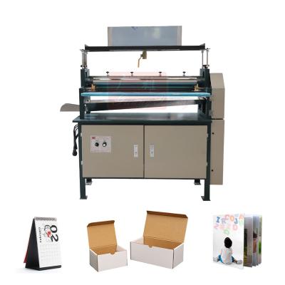 China Factory Cabinet Top Gluing Machine No Manual Shake Gluing Machine Album Gluing Machine for sale