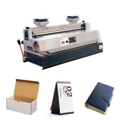 China Office Desktop Hot Melting Gluing Machine Adjustable Speed ​​Gluing Machine Gift Box Gluing Machine for sale